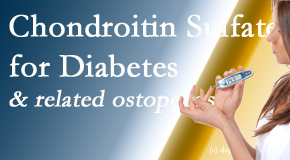 Layden Chiropractic presents new info on the benefits of chondroitin sulfate for diabetes management of its inflammatory and osteoporotic aspects.
