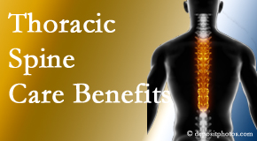 Layden Chiropractic wonders at the benefit of thoracic spine treatment beyond the thoracic spine to help even neck and back pain. 