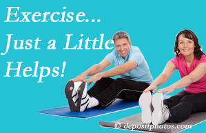  Layden Chiropractic encourages exercise for improved physical health as well as reduced cervical and lumbar pain.