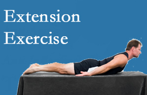 Layden Chiropractic recommends extensor strengthening exercises when back pain patients are ready for them.