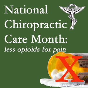 Plainville chiropractic care is being celebrated in this National Chiropractic Health Month. Layden Chiropractic describes how its non-drug approach benefits spine pain, back pain, neck pain, and related pain management and even decreases use/need for opioids. 