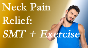 Layden Chiropractic offers a pain-relieving treatment plan for neck pain that includes exercise and spinal manipulation with Cox Technic.