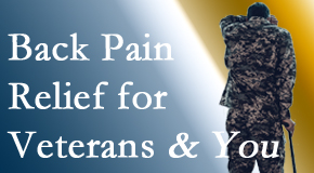 Layden Chiropractic cares for veterans with back pain and PTSD and stress.