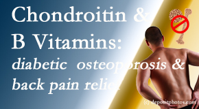 Layden Chiropractic shares nutritional advice for back pain relief that includes chondroitin sulfate and B vitamins. 