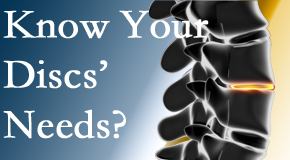 Your Plainville chiropractor thoroughly understands spinal discs and what they need nutritionally. Do you?