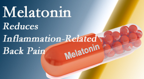 Layden Chiropractic presents new findings that melatonin interrupts the inflammatory process in disc degeneration that causes back pain.