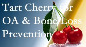 Layden Chiropractic shares that tart cherries may enhance bone health and prevent osteoarthritis.