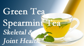 Layden Chiropractic shares the benefits of green tea on skeletal health, a bonus for our Plainville chiropractic patients.