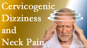 Layden Chiropractic recognizes that there may be a link between neck pain and dizziness and offers potentially relieving care.