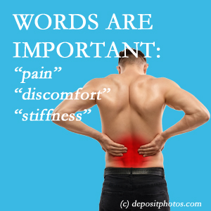 Your Plainville chiropractor listens to every word used to describe the back pain experience to develop the proper, relieving treatment plan.