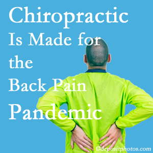 Plainville chiropractic care at Layden Chiropractic is prepared for the pandemic of low back pain. 