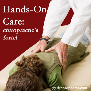 image of Plainville chiropractic hands-on treatment