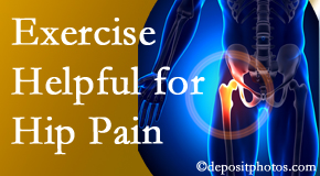 Layden Chiropractic may recommend exercise for hip pain relief along with other chiropractic care options.