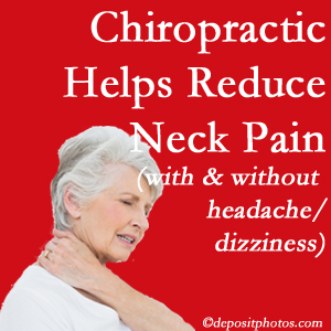 Plainville chiropractic treatment of neck pain even with headache and dizziness relieves pain at a reduced cost and increased effectiveness. 