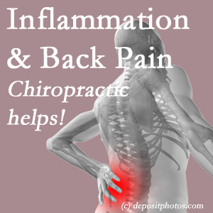 The Plainville chiropractic care offers back pain-relieving treatment that is shown to reduce related inflammation as well.