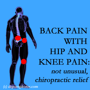 Plainville back pain, hip and knee osteoarthritis often appear together, and Layden Chiropractic can help. 