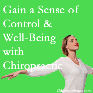 Using Plainville chiropractic care as one complementary health alternative boosted patients sense of well-being and control of their health.