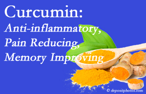 Plainville chiropractic nutrition integration is important, especially when curcumin is shown to be an anti-inflammatory benefit.