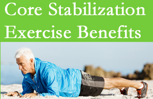 Layden Chiropractic presents support for core stabilization exercises at any age in the management and prevention of back pain. 